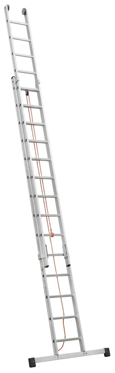 ILLER-LEITER Sprossenschiebeleiter Ind. 6718