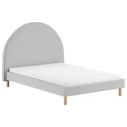 Kinder-/Juniorbett Moon ca. 140x200 cm Grau