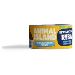 ANIMAL ISLAND mit Fisch in Brühe 100g Monoprotein für Katzen über 3 Monate