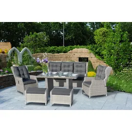 BellaVista Luxus Dining Lounge "Canelli" grau - Home & Garden®