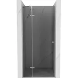 Mexen Roma Drehbare Duschtür 80 cm, Graphit, Chrom - 854-080-000-01-40