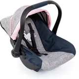 Bayer Design 67927AA EasyGo Puppenautositz, blau, grau, rosa, 46 cm