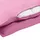 Beliani Harmonridge Unifarben Rosa 135 x 200 cm + 80 x 80 cm