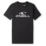 O T-Shirt O NEILL WAVE T-SHIRT mit Logodruck vorne schwarz 176 170