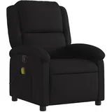 vidaXL Massagesessel Modell 1 Polyester 86,5 x 99,5 x 0 cm Schwarz mit Fernbedienung