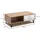 Vicco Couchtisch Nizza Weiß Eiche 110 x 60 cm