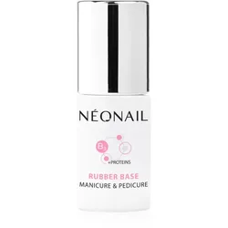 NEONAIL Manicure & Pedicure Rubber Base Basislack für Gelnägel mit Eiweiß 7,2 ml
