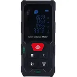 Sientice  Basic Laser-entfernungsmesser, Kleiner Digitaler Elektronischer Entfernungsmesser, 11,5 X 5,5 X 2,5 Cm, Schwarz, Englische Version – 120 Meter