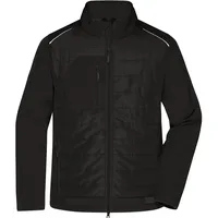 James & Nicholson Hybridjacke JN1820, - 3XL - black