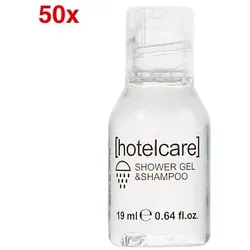 PAPSTAR hotelcare Duschgel & Shampoo 50 x 19 ml