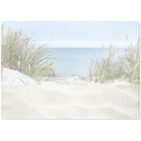 Timr Schreibtischunterlage Papier DIN A2 mit Dünen Meer I Papier-Block zum abreißen I praktisch Notizen I Urlaub I Oranizer I tr305