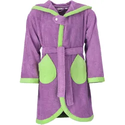 Kinderbademantel »Little Joy«, Gr. 134/140   Länge: 88 cm, darc lilac, , 32288267-134