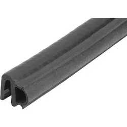 KANTENSCHUTZ-DICHTPROFIL 2000X8X12, FORM:H, EPDM SCHWARZ, KOMP:EPDM