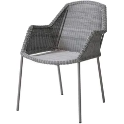 Cane-line - Breeze Sessel stapelbar (5464) Outdoor, hellgrau