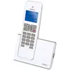 PROFOON Schnurloses DECT-Telefon PDX-8400TE - DECT-Telefon mit 1 Mobilteil, grau (weiß, grau), Stationärtelefone