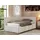 MKS JUGENDBETT ARVO 90/200 - Beige Strukture - Foam-Matratze - Rechts Seite