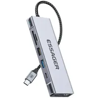 ESSAGER Docking Station EHB08-QK0G-Z Grau