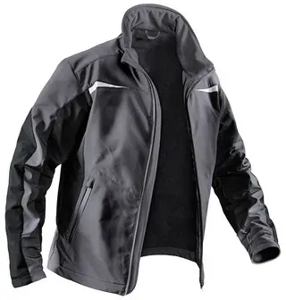 Softshell Jacke 1241 7322, anthrazit/schwarz, Größe M - schwarz - M
