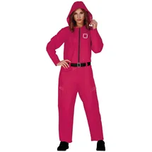 Agr Rotes Gamer Kostüm Damen L