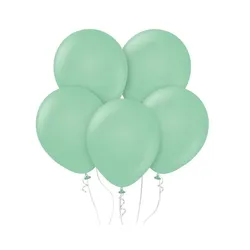 Ballon 30 cm 10 Stück - pastell mintgrün