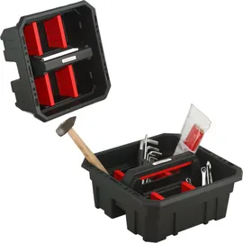 Kistenberg Werkzeugtrolley 3in1 rot|schwarz 450 x 360 x 640 mm