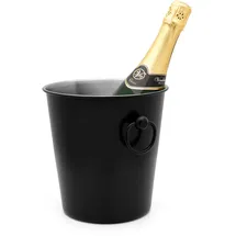 Leopold Vienna Sektkühler einwandig schwarz LV213008