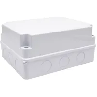 TRU Components TC-RB 255x200x120 TC-10257776 Installations-Gehäuse ABS Kunststoff Weiß