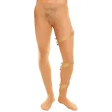 Glamory Support 40 Herren Stützstrumpfhose 3er Pack | 52-54 (2XL) | Teint (GL-6000)