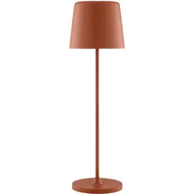 Brilliant LED Tischleuchte "Kaami - mobile LED Außen Tischlampe", braun (terracotta), Ø 10cm H: 37cm, 1 Stk., Leuchten, mobile LED Außen Tischlampe, 37 cm, 310 lm, Touchdimmer, USB, LED Tischleuchte