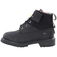 TIMBERLAND Kinder Winter Stiefel Boots 6 Inch PREMIUM Schwarz Nubuck Größe 31 WP