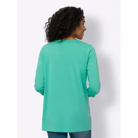 Classic Basics Longshirt Damen Grün 54