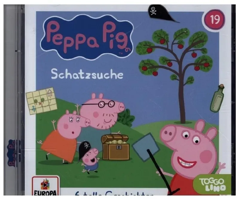 Peppa Pig Hörspiele - Schatzsuche 1 Audio-Cd - Peppa Pig Hörspiele (Hörbuch)