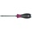 Schraubendreher MicroFinish® Schlitz mit durchgehender Sechskantklinge und massiver Stahlkappe 10,0 mm x 175 mm