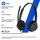 Poly HP Poly Mission 425 Stereo-USB-Headset, kabelgebunden