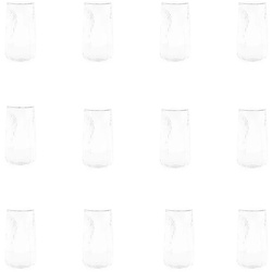 Glas Set Stripe Riffel Longdrink-Glas