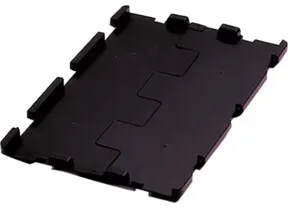 LA-KA-PE Klappdeckel schwarz f.Transport-Stapelkasten B300xT200 mm VE 4 Stk.
