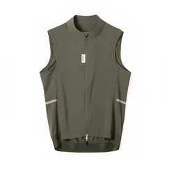 Fingerscrossed Road Wind Vest Women Fahrrad-Windweste Damen - olive - XXS