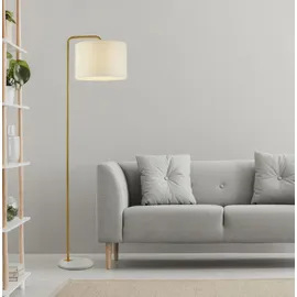 Searchlight Gallow Floor Lamp 155cm Gold/Weiß