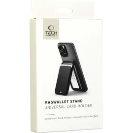 techprotect MagWallet Stand Universalhülle schwarz