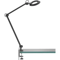 Fischer Leuchten Klemmleuchte dimmbar Touch Tischleuchte Schreibtischlampe verstellbar Tischlampe