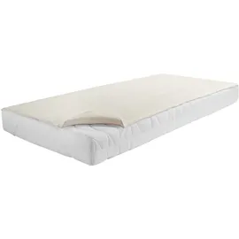 BettwarenShop Matratzenauflage kochfest 180 x 200 cm beige