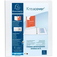 Exacompta 10x Ringbuch PP 19mm 4Ring 30mm D Rücken