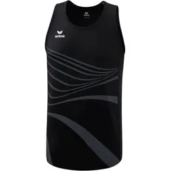 ERIMA Herren T-Shirt RACING singlet, black, M