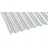 Scobalit Sinus 76/18 Acryl 300 x 104,5 cm 3 mm wabe klar