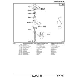 Kludi Zenta SL chrom 482770565