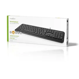Nedis Kabelgebundene Tastatur DE