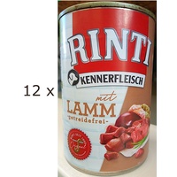 Rinti Kennerfleisch Lamm 12 x 400 g