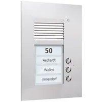 TCS Außenstation PUK03/1-EN 3WE silber