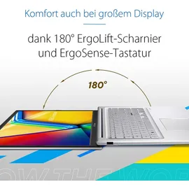 Asus Vivobook 17 Intel Core i7-1355U 16 GB RAM 1 TB SSD Win11 Home Cool Silver