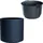 Prosperplast Blumentopf Blumenkübel mit Einsatz Heos Anthrazit Kunststoff, 30 cm